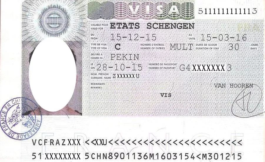 申根签证上的信息代表了什么？都能去哪些国家？